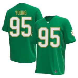 #95 College Football Men ND High School Green Bryce Young Jersey 294078-209