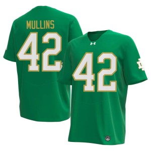 #42 Men's Cole Mullins Alumni Notre Dame Green College Football Jerseys 206678-214