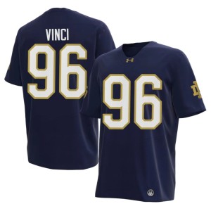 #96 Replica Joseph Vinci Notre Dame Fighting Irish Navy College Football Men Jerseys 816301-200