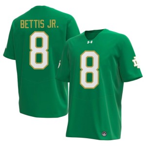 #8 College Football Green Men 2026-27 Notre Dame Jerome Bettis Jr. Jerseys 530862-638