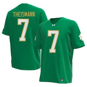 #7 Green Mens Fighting Irish 2026 Joe Theismann College Football Jersey 956280-206