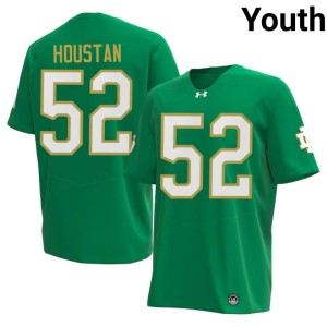 #52 Notre Dame Fighting Irish Green College Football Youth Devan Houstan 2026 Jersey 914304-172