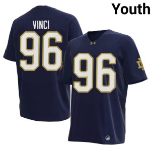 #96 Navy College Football Joseph Vinci Player Youth University of Notre Dame Jerseys 992704-747