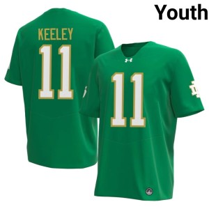 #11 Keon Keeley Youth Green College Football Limited Notre Dame Fighting Irish Jerseys 113814-423